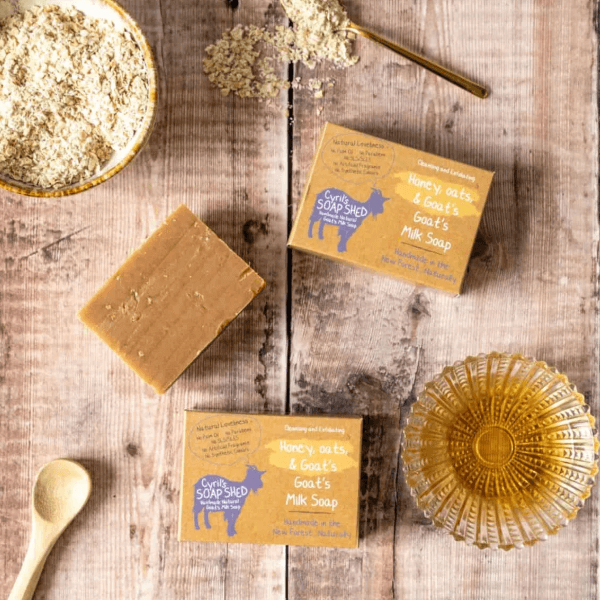 Goats Milk Soap - Honey, Oats and Goats