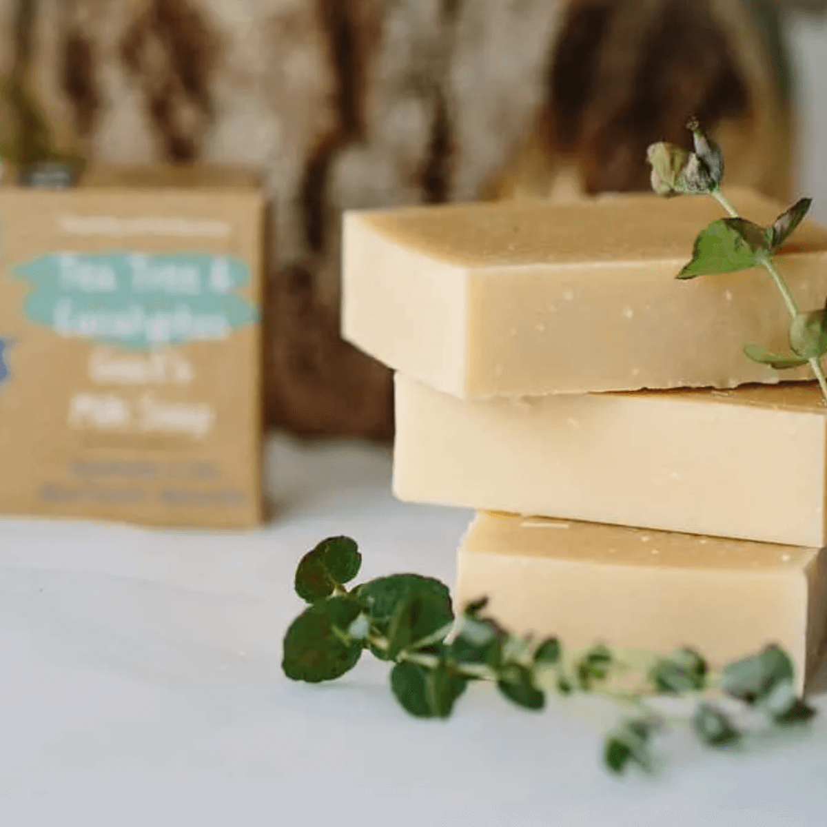 Goats Milk Soap -Tea Tree & Eucalyptus