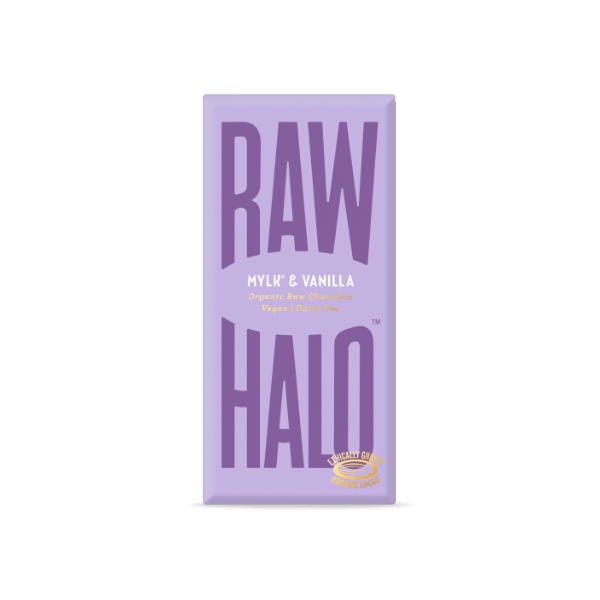 Raw Halo Mylk & Vanilla Chocolate Bar 